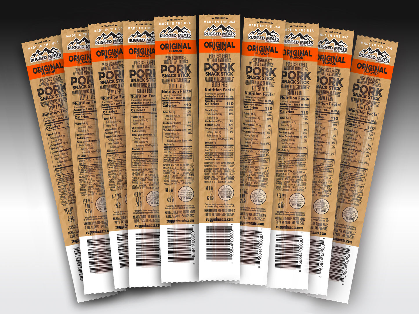 Original Flavor Snack Sticks - 100% Sugar Free